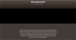 Desktop Screenshot of overcastlaw.com