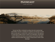Tablet Screenshot of overcastlaw.com